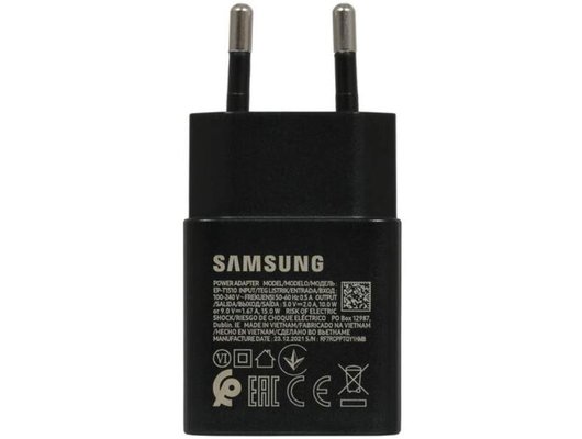 Зарядное устройство Samsung СЗУ 15W Type-C black SAM-EP-T1510NBEG