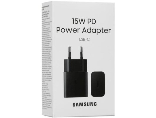 Зарядное устройство Samsung СЗУ 15W Type-C black SAM-EP-T1510NBEG