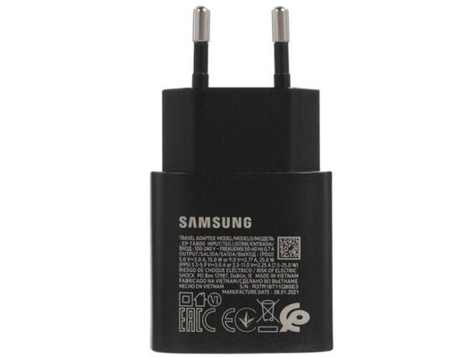 Зарядное устройство Samsung СЗУ 2.7/3A 5/9V 15/25W black (EP-TA800NBEGRU)