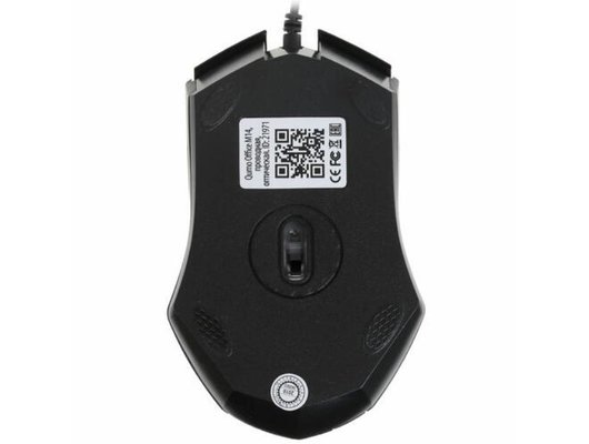 Мышь проводная Qumo Office M14 Black