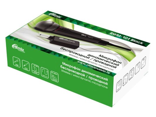 Микрофон Ritmix RWM-101 black