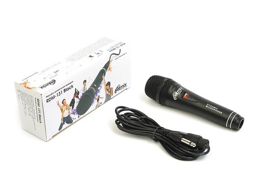 Микрофон Ritmix RDM-131 black
