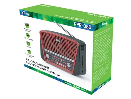 Радиоприемник Ritmix RPR-050 RED