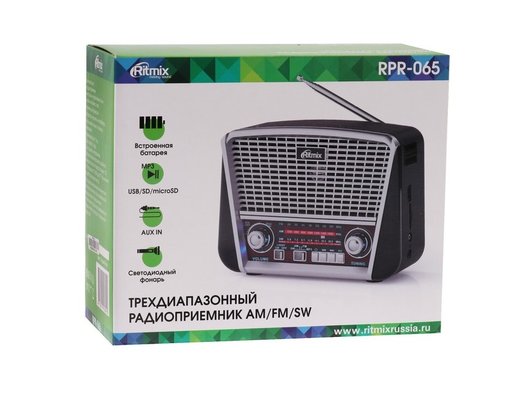 Радиоприемник Ritmix RPR-065