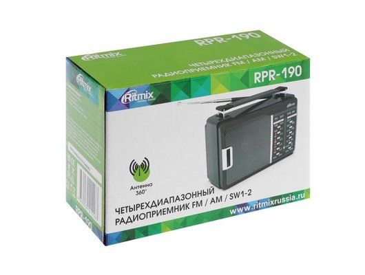 Радиоприемник Ritmix RPR-190