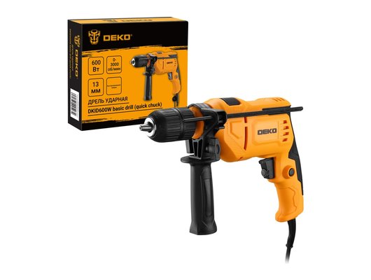 Ударная дрель DEKO DKID600W (063-4162)