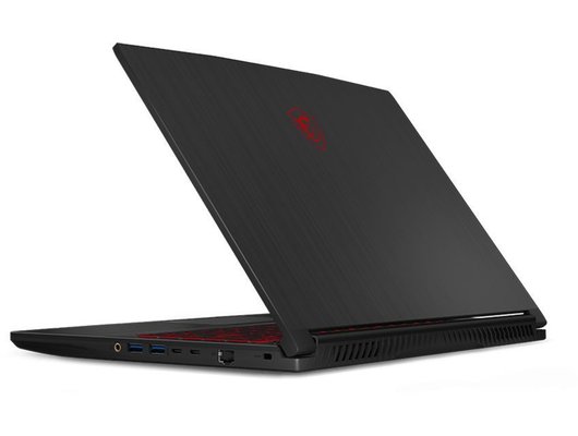 Ноутбук игровой MSI GF63 Thin 12VE/9S7-16R821-637/Core i5-12450H/16GB/256GB/15.6FHD 144Hz/RTX 4050 6GB/DOS черный