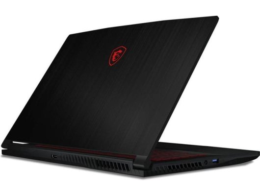 Ноутбук игровой MSI GF63 Thin 12VE/9S7-16R821-637/Core i5-12450H/16GB/256GB/15.6FHD 144Hz/RTX 4050 6GB/DOS черный