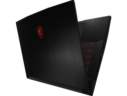 Ноутбук игровой MSI GF63 Thin 12VE/9S7-16R821-637/Core i5-12450H/16GB/256GB/15.6FHD 144Hz/RTX 4050 6GB/DOS черный