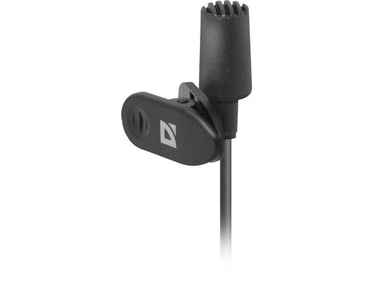 Микрофон Defender MIC-109 на прищепке, черный