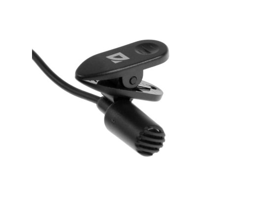Микрофон Defender MIC-109 на прищепке, черный