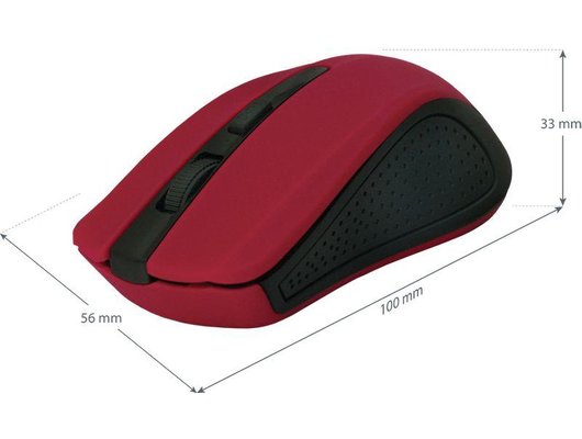 Мышь беспроводная Defender Accura MM-935 красный