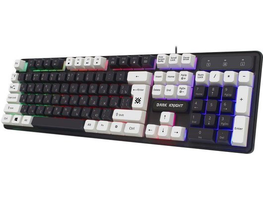 Клавиатура проводная игровая Defender Dark Knight GK-077