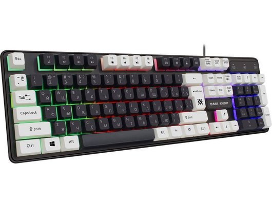 Клавиатура проводная игровая Defender Dark Knight GK-077