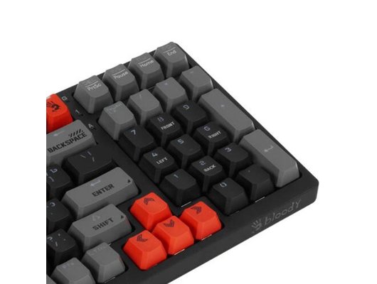 Клавиатура проводная игровая A4Tech Bloody S98 механическая красный/черный (SPORTS RED)