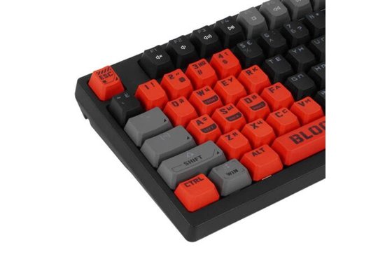 Клавиатура проводная игровая A4Tech Bloody S98 механическая красный/черный (SPORTS RED)