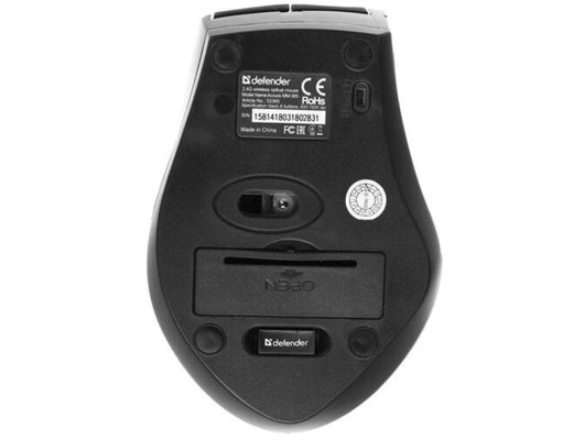 Мышь беспроводная Defender Accura MM-365 черный