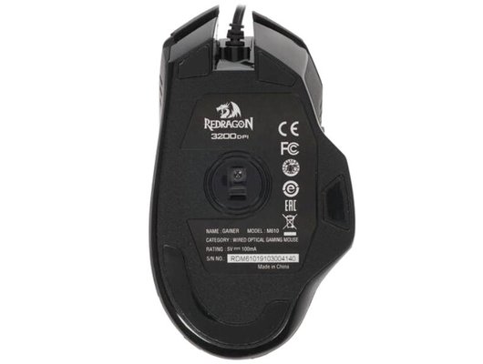 Мышь проводная игровая Redragon Gainer