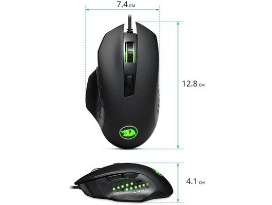 Мышь проводная игровая Redragon Gainer