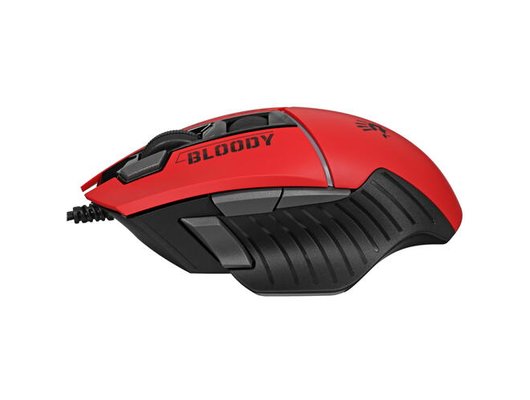 Мышь проводная игровая A4Tech Bloody W95 Max Sports красный/черный