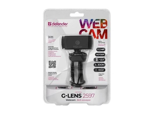 Веб-камера Defender G-lens 2597 HD
