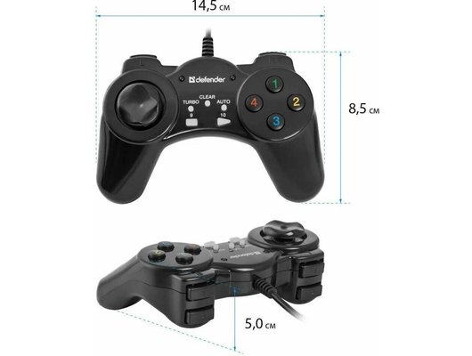 Геймпад Defender Vortex USB