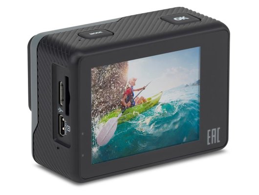 Экшн-камера Digma DiCam 810 серый