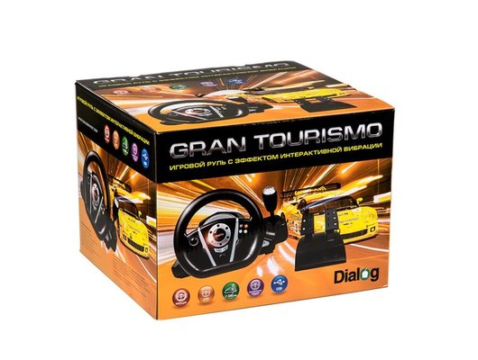 Руль Dialog GW-235VR GranTourismo
