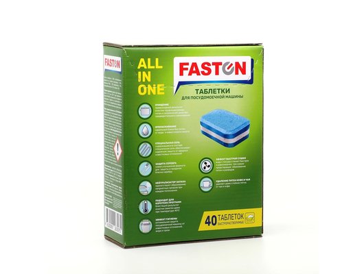 Таблетки для ПММ FASTON All in One FN-0302 40 шт.