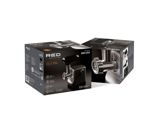 Мясорубка RED solution RMG-1213 черный
