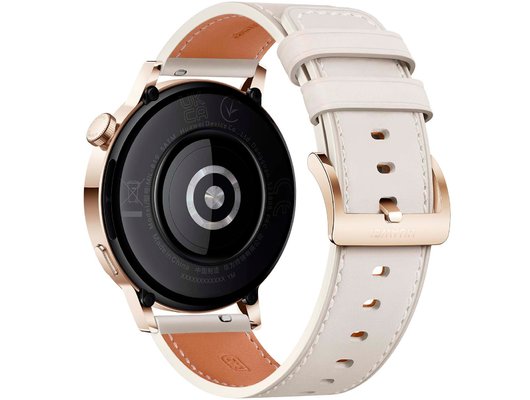 Смарт часы HUAWEI WATCH GT 3 WHITE LEATHER STRAP (MILO-B19V)