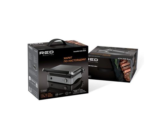 Электрогриль RED solution SteakPRO RGM-M814 серебро