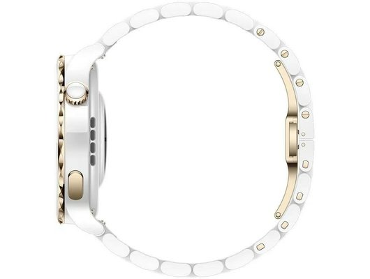Смарт часы HUAWEI WATCH GT 3 PRO WHITE CERAMIC STRAP (FRIGGA-B19T)