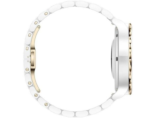Смарт часы HUAWEI WATCH GT 3 PRO WHITE CERAMIC STRAP (FRIGGA-B19T)