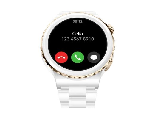 Смарт часы HUAWEI WATCH GT 3 PRO WHITE CERAMIC STRAP (FRIGGA-B19T)