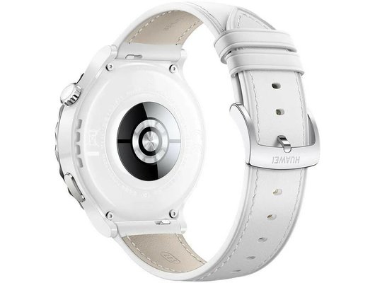 Смарт часы HUAWEI WATCH GT 3 PRO WHITE LEATHER STRAP (FRIGGA-B19V)