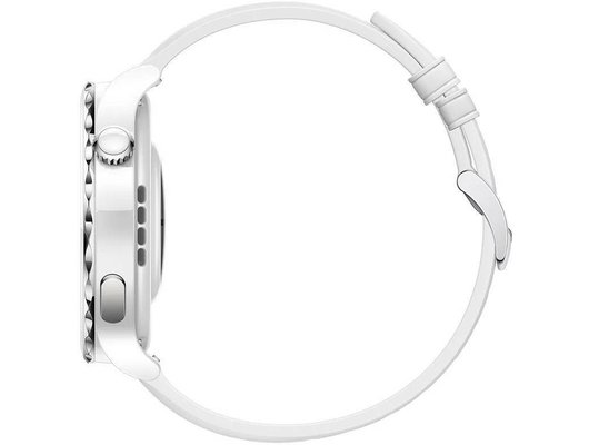 Смарт часы HUAWEI WATCH GT 3 PRO WHITE LEATHER STRAP (FRIGGA-B19V)