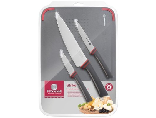Набор ножей RONDELL RD-1491 GR Strike