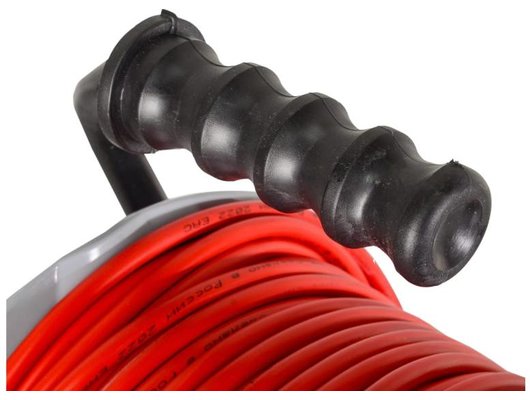 Силовой удлинитель Ресанта СУ-2х1-50/2 (с выкл. 4 розетки) Удлинитель силовой на катушке (61/118/5)