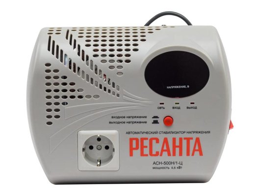 Стабилизатор напряжения РЕСАНТА АСН-500Н/1-Ц