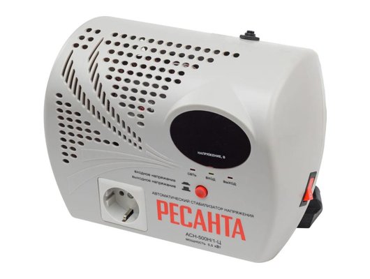 Стабилизатор напряжения РЕСАНТА АСН-500Н/1-Ц