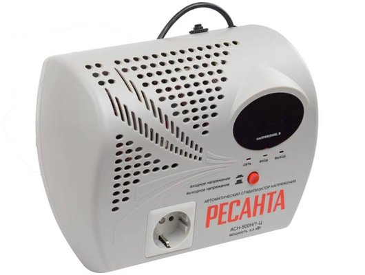 Стабилизатор напряжения РЕСАНТА АСН-500Н/1-Ц