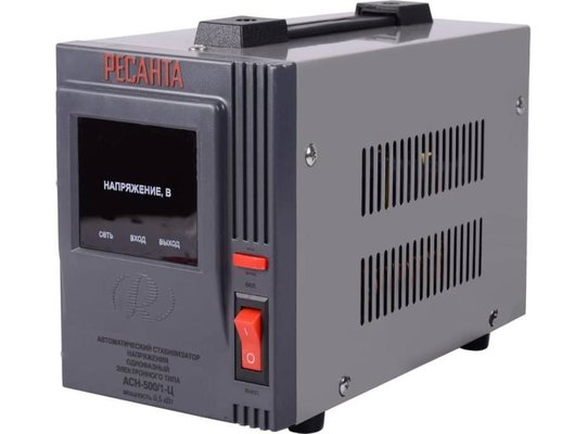 Стабилизатор напряжения РЕСАНТА АСН-500/1-Ц
