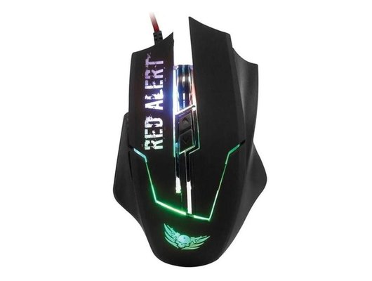 Мышь проводная игровая Qumo Red Alert M13