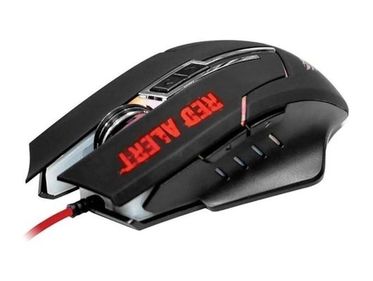 Мышь проводная игровая Qumo Red Alert M13
