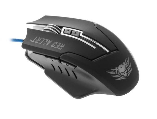 Мышь проводная игровая Qumo Red Alert M13