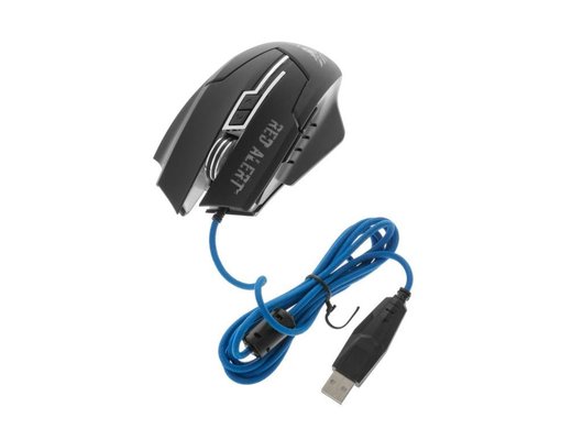 Мышь проводная игровая Qumo Red Alert M13