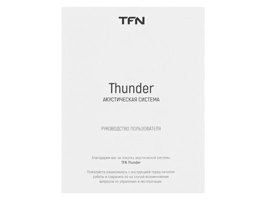 Портативная акустика TFN THUNDER BLACK