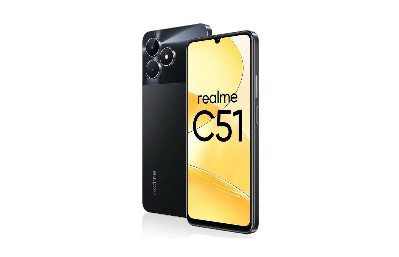 Смартфон Realme C51 4/128Gb Black - купить в интернет-магазине RBT.ru.  Цены, отзывы, характеристики и доставка в Челябинске