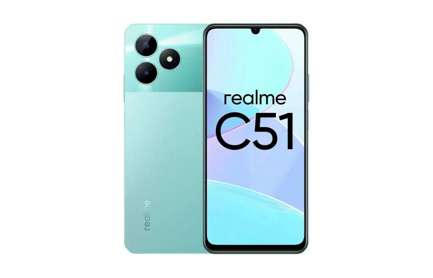 Смартфон Realme C51 4/128Gb Green - купить в интернет-магазине RBT.ru.  Цены, отзывы, характеристики и доставка в Челябинске